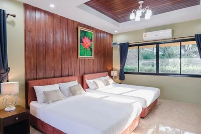 Familienzimmer mit Balkon — Siray Green Resort